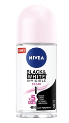Nivea roll-on 50ml Black & white invisible clear
