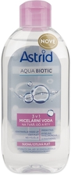 Astrid Aqua Biotic micelární voda 3v1 pro suchou a citlivou pleť 100 ml