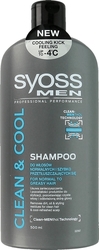 Syoss šampon MEN 440ml Clean Cool