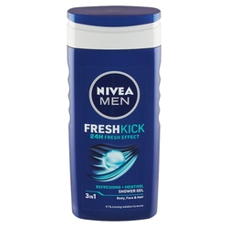 Nivea sprchový gel 250ml MEN Fresh Kick