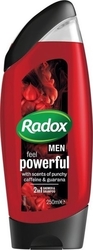 Radox sprchový gel 250ml Men Powerful 2v1