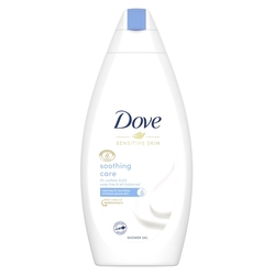 Dove sprchový gel 250ml Soothing care  pro citlivou pokožku