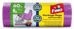 Pytle Fino na odpad s uchy 60l fialové 15ks aromatic Berries Blend
