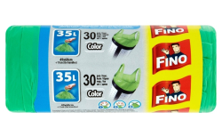 Pytle Fino na odpad s uchy 35l zelené 30ks