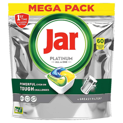 Jar tablety do myčky Platinum All in One 60ks lemon