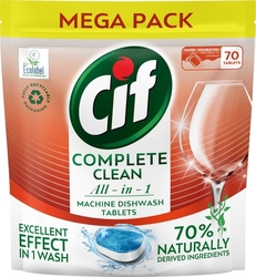Cif tablety do myčky Comlete Clean Regular 70 tab