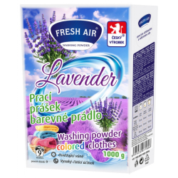 Fresh air prací prášek 1kg levander