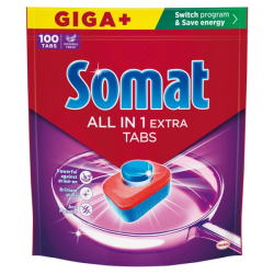 Somat tablety do myčky All in 1 Extra 100 ks