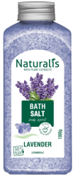 Naturalis sůl koupelová 1kg Lavender