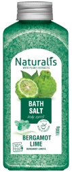Naturalis sůl koupelová 1kg Citrus Bergamot
