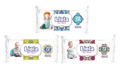 Vlhčené ubrousky 72ks Fresh Maker s klipem