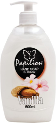 Papilion tekuté mýdlo s pumpou 500ml Vanilla