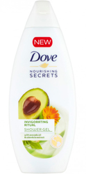 Dove sprchový gel 250ml Povzbuzující rituál Avocado