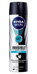 Nivea deospray 150ml Men Invisible Black White Fresh