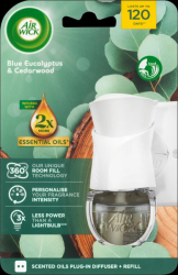 Air Wick electric komplet 19ml Eukalyptus a Cedrové dřevo