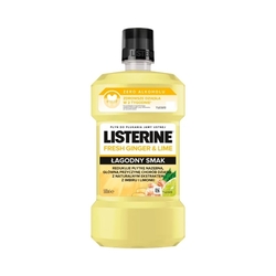Listerine ústní voda 500ml Fresh Ginger & Lime