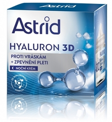 Astrid krém Hyaluron Plus Zpevňující noční proti vráskám 50 ml