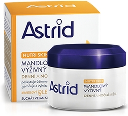 Astrid krém Nutri Skin Mandlový výživný denní a noční 50 ml