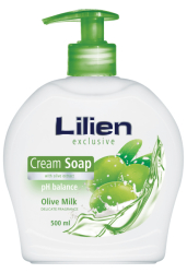 Lilien tekuté mýdlo dávkovač 500 ml Olive Milk