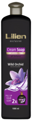 Lilien tekuté mýdlo náhradní náplň láhev 1000 ml Wild Orchid