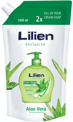 Lilien tekuté mýdlo náplň sáček 1000 ml Aloe Vera