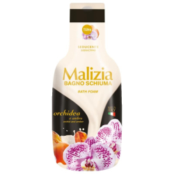 Malizia pěna do koupele 1 L Amber & Orchid