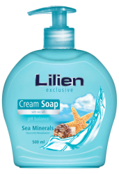Lilien tekuté mýdlo dávkovač 500 ml Sea Minerals