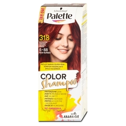 Palette Color Shampoo 318 (5-88) intenzivní červený