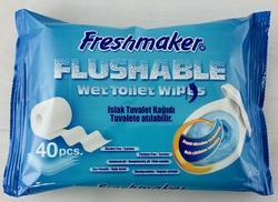 Vlhčený toaletní papír Freshmaker 40 ks