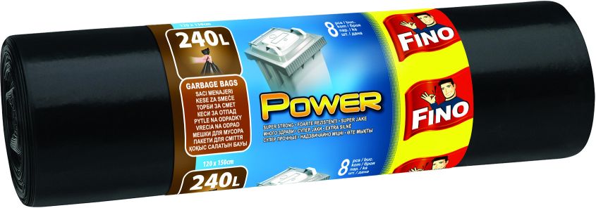 Pytle Fino LDPE 240L (8 ks), 50µm