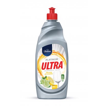 Deluxe Platinum Ultra 850 ml Zitrone Limette prostředek na nádobí
