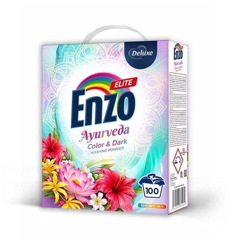 Deluxe Enzo prací prášek Professional Elite Color Ayurveda 100 PD 5,5kg 
