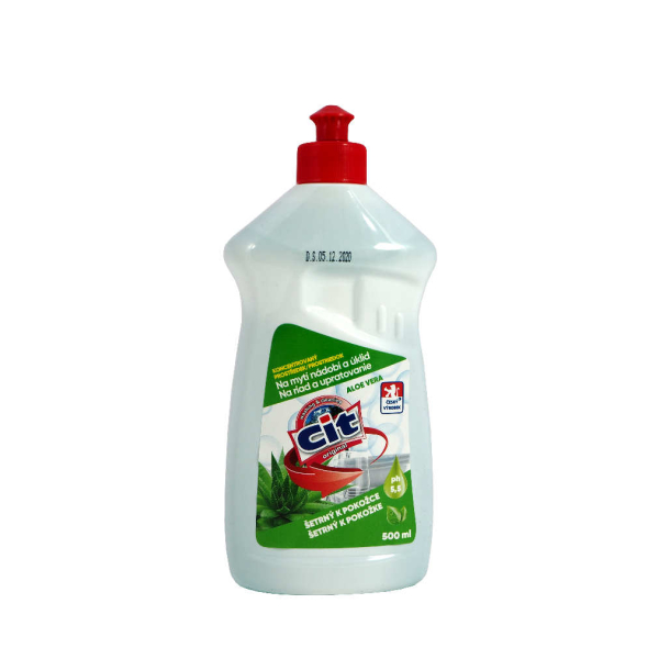 CIT mycí prostředek na nádobí 0,5l Aloe Vera