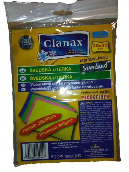 Mycí hadr Švédská utěrka 40x40 205g