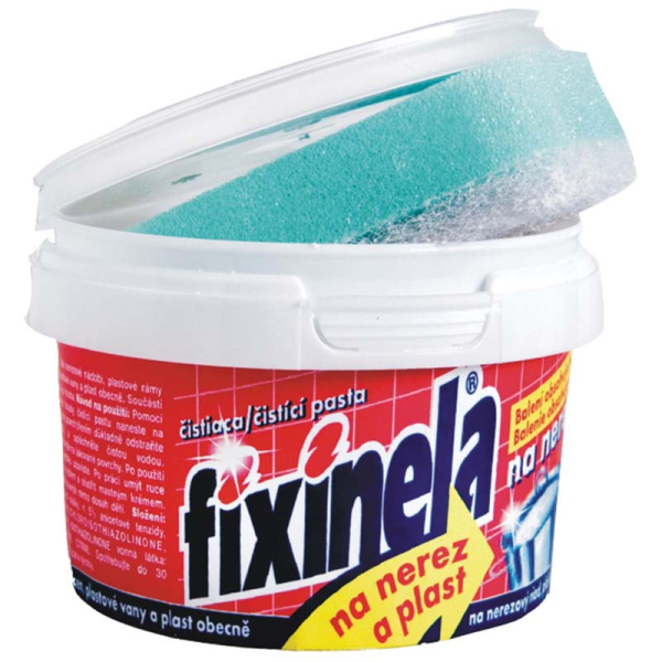 Fixinela 200g čistící pasta na nerez a plast
