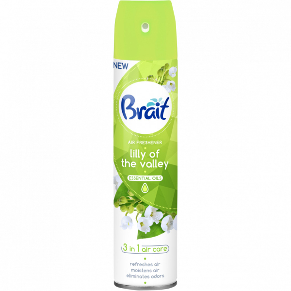 Brait 3v1 300ml Magic Mist air osvěžovač vzduchu Lily of the valley