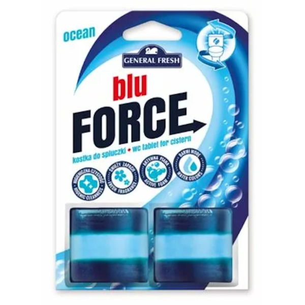General Fresh Blue Force tableta kostka DUOpack Ocean 2x50 g