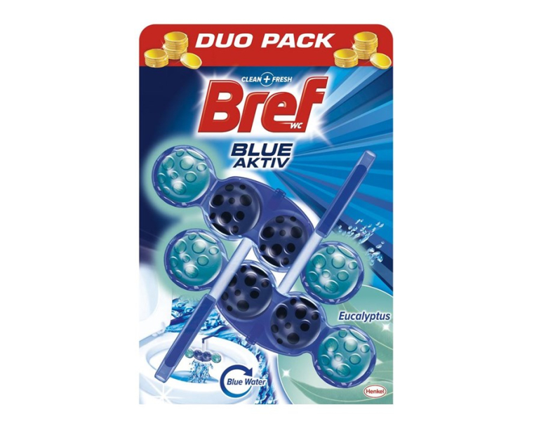 Bref WC Blue Aktive 2x50g Eucalypt