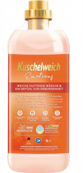 Kuschelweich aviváž 1L Emotions Geborgenheit oranžová