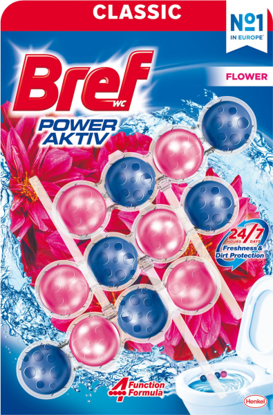 Bref power activ 3x50g Flower Pink