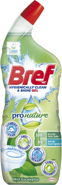 Bref Power Aktiv gel 700ml ProNature Mint Eucalyptus