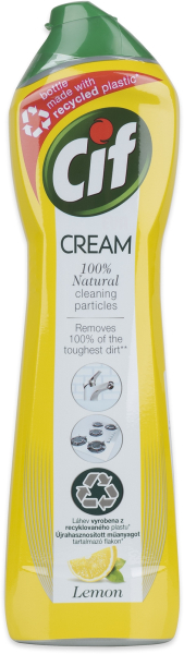 Cif cream tekutý písek 500ml Lemon