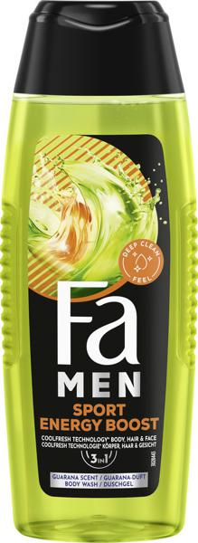 Fa sprchový gel 250ml Men Sport Energy Boost