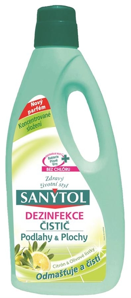 Sanytol 1L univerzální dezinfekční prostředek na podlahy Citrus