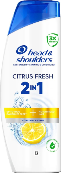 Head&Shoulders šampon 400ml 2v1 Citrus