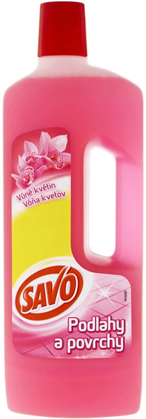 Savo Podlahy a povrchy Vůně květin 750ml