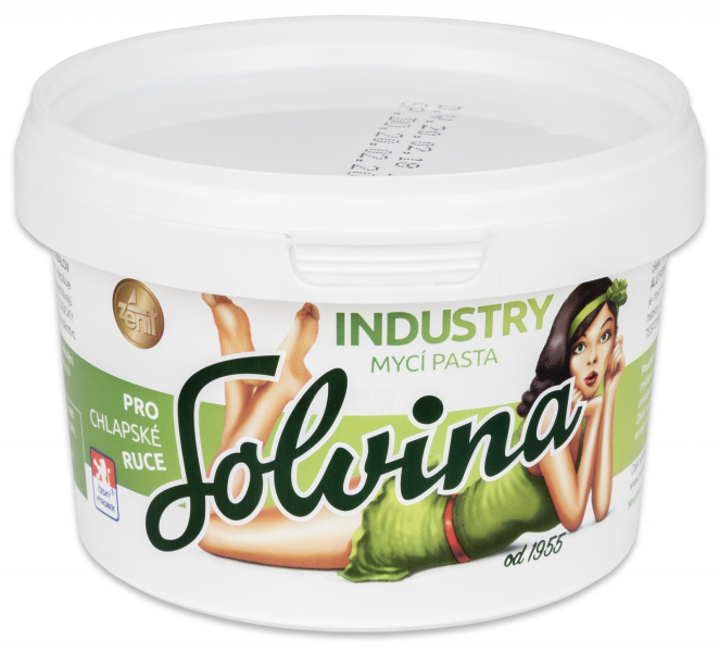 Solvina Industry 450g účinná mycí pasta na ruce