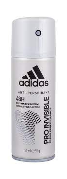 Adidas antiperspirant 150ml Men Pro Invisible Clear Performance