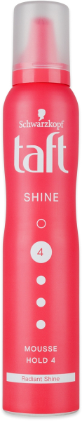 Taft pěnové tužidlo 200ml 10-Carat Shine silně tužící