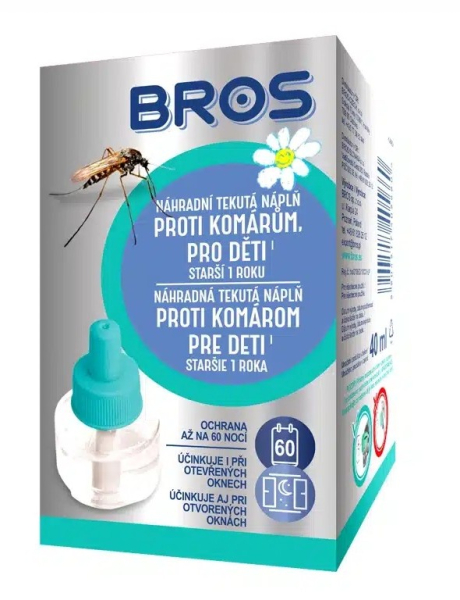 Bros el. NN tekutá náplň Kids komáry 40ml 60 nocí